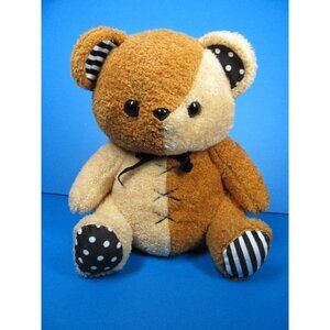 Kumax Moco Teddy Bear Brown Tan Stuffed Animal Plush 10" Yell 2021